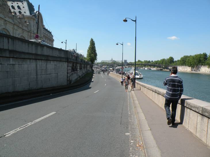  voies sur berges aux piétons